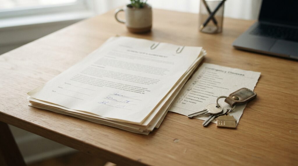 huis kopen met ontbindende voorwaarden